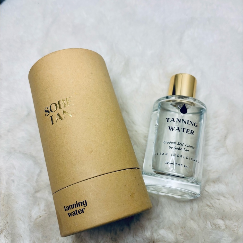 Sobe Tan Tanning Water with Gold Cap